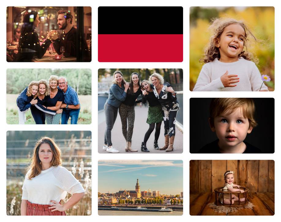 Happix collage van particuliere soorten fotografie in Nijmegen